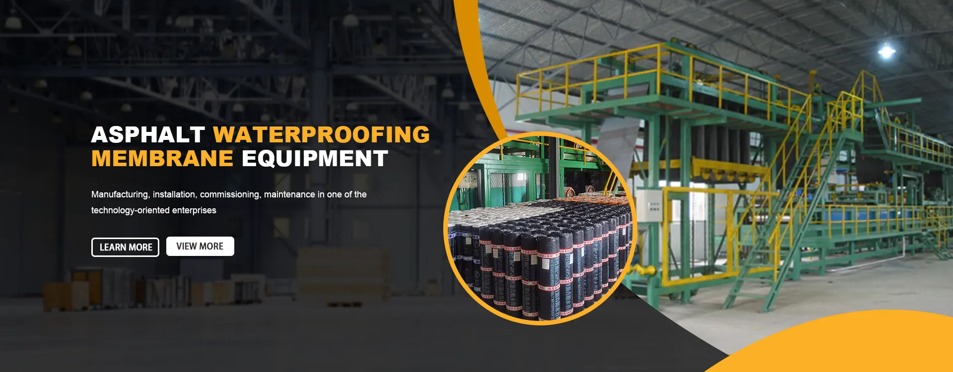 China asfalt waterdichte materiaalproductieapparatuur fabriek