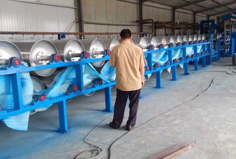 Polyester bandapparatuur voor waterdichte membranen